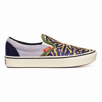 Vans Bugs ComfyCush - Naisten Slip-on kengät - Sininen